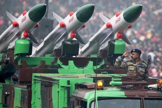 India brought anti-aircraft missiles closer to China
