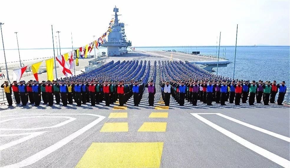 Daily life on China’s only aircraft carrier