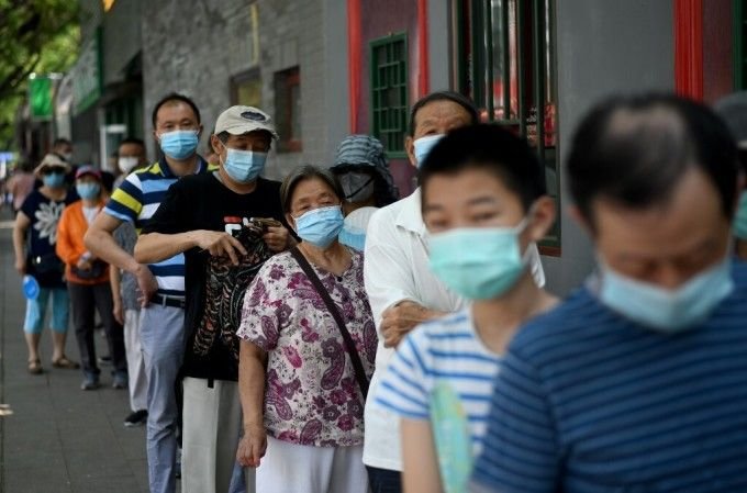 Beijingers flocked to get tested