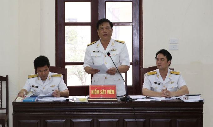 Admiral Nguyen Van Hien was recommended to be sentenced to 3-4 years in prison